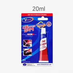 브이텍 신발 밑창 본드 고무 운동화 구두 수선 접착제 본드 20ml vt-126