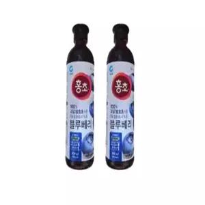 홍초 블루베리 1.5L 2병