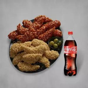[BBQ] 황금올리브 속안심(반반)+콜라1.25L