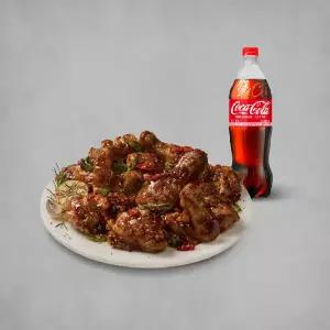 [BBQ] 땡초숯불양념치킨+콜라1.25L