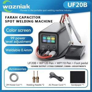 AWithZ UF20B 스폿 용접기 에너지 저장 슈퍼 패럿 커패시터 18650 리튬 배터리 DIY 니켈 시트