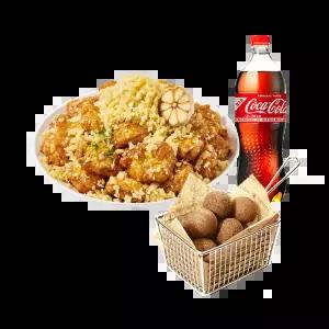 [푸라닭] 순(다리)살 마마치+블랙치즈볼(5구)+콜라 1.25L