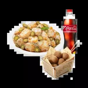 [푸라닭] 순(다리)살 고추마요+블랙치즈볼(5구)+콜라 1.25L