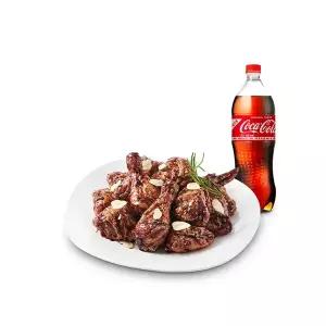 [푸라닭] 블랙알리오+콜라 1.25L