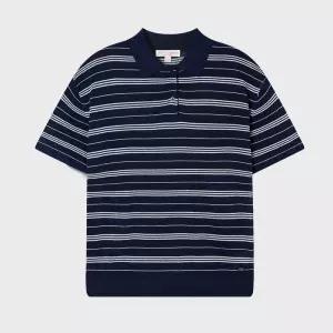 후아유 여성 멀티 카라 니트 스웨터 반팔 티셔츠 / WHKAG2522F 276845