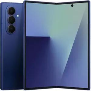 삼성 갤럭시 공기계 Z 폴드7 AT T 전용 256GB 저장 용량 블루 섀도우 비시