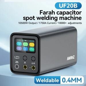 AWithZ UF20B 스폿 용접기 에너지 저장 슈퍼 패럿 커패시터 18650 리튬 배터리 DIY 니켈 시트