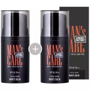 꽃을든남자 에너지팩토리 맨즈밤 50ml SPF35 PA++ 어두운피부용 2개 남성용 비비크림