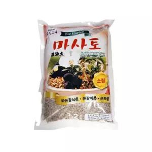 식물영양제 상토 화분갈이흙 서양란 소량 선인장 소립 모래 초록스타 마사토 1.2L 중립