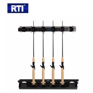 RTI 블랙 로드랙 월스탠드 낚시대 로드거치대