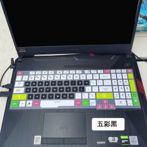 ASUS TUF 게임용 F15 FX506L FX506LH FX506LI FX506LU LH FX506 LI LU 15.6 인치 노트북 실리콘 키보드 커버 보호기 스킨