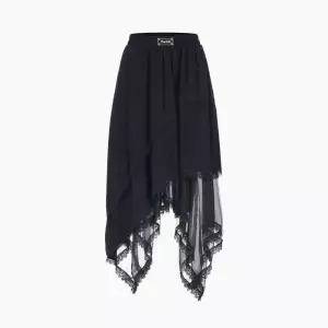 AK분당점 에고이스트 BLUE LABEL 레이어드 3단 레이스 스커트 ES2OSK111376436