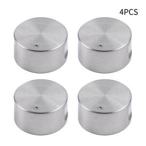 4Pcs 로터리 스위치 라운드 손잡이 가스 스토브 버너 오븐 주방 부품 가전 부품에 대 한 핸들