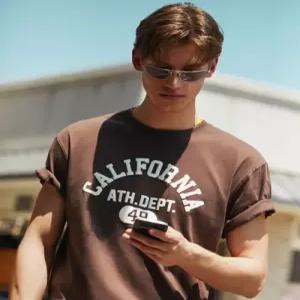 후아유 WHOAU California Logo T-shirt WHRPG240U
