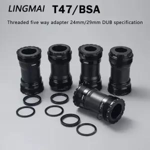 자전거 밑면 브래킷 세라믹 베어링 BB T47 스레드 68mm Bsa 산악 도로 중앙 운동 DUB