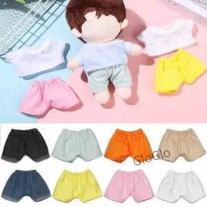 봉제 인형 옷 셔츠 바지 반바지 액세서리 드레스 업 용품 20cm