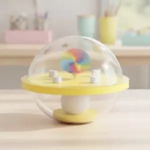 UFO 팽이 오뚝이 만들기 LED 무게중심 진동볼 밸런스 중력 야광 (1인용 2개)