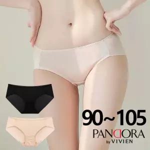 [비비안 판도라]베이직 헴 삼각팬티1종(PPT7084)90-105