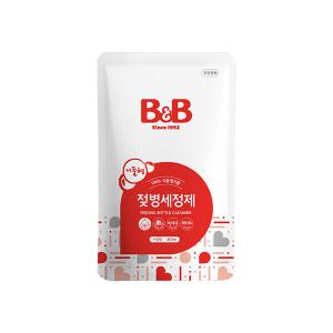 n비앤비 젖병 세정제 거품형 리필 400ml 1개