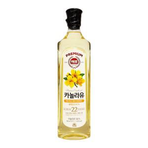 해표 프리미엄 카놀라유 (유채유) 900mL x 1개