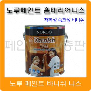 노루페인트 유성 홈테리어 니스 0.9L 목재 종이 한지장판 제품 품질이 끝내줘요!!