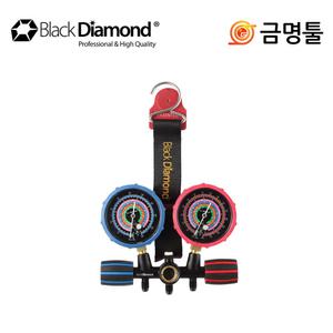블랙다이아몬드 27455 신냉매게이지세트 1500mm R410 R32 가스 호스포함 에어컨 냉매