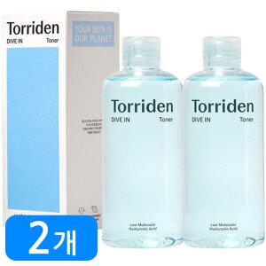 토리든 다이브인 저분자 히알루론산 토너 300ml 2개