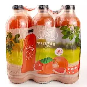 [NS홈쇼핑]코스트코 돈시몬 핑크 자몽 주스 6L(1L x 6개)그레이프후룻 쥬스..[33528571]