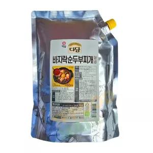 다담 바지락 순두부찌개 양념 2kg