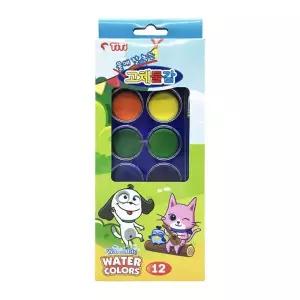 [TITI] 물에잘녹는 고체물감 12색
