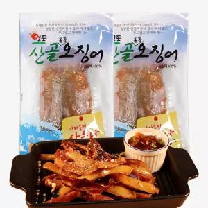 영동산골오징어 가마솥 찜 사우나오징어 230g 2봉