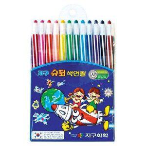 [JHM04442_55]색연필 일본학 지구화학 12색
