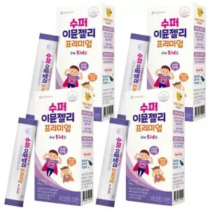 한화제약 수퍼 이뮨젤리 프리미엄 7p 4개 140g