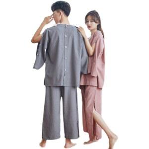 트임 복 반바지 순면 병원복 밸크로 남성용