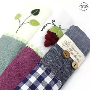 문고리커버 보호용 다용도 손잡이커버 항균 패브릭 세로형 2p