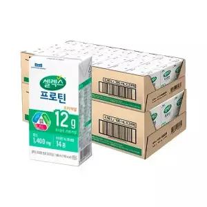 [셀렉스] 프로틴 음료 오리지널 팩 190ml, 48개