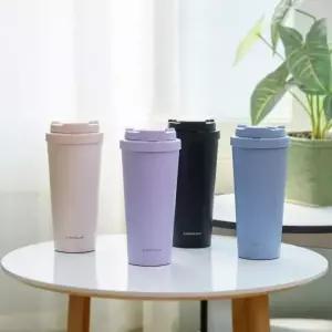락앤락 휴대용 보온 보냉컵 데일리 원터치 클립 텀블러 550ml