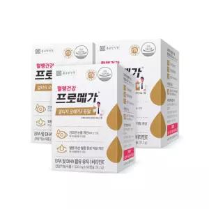 프로메가 알티지오메가3 듀얼, 60캡슐, 3개