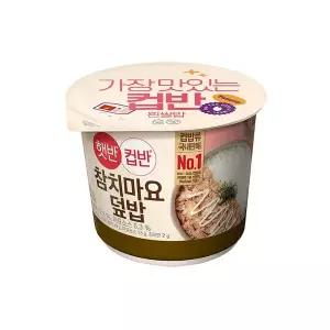 햇반 컵반 참치마요덮밥 204g x 12개