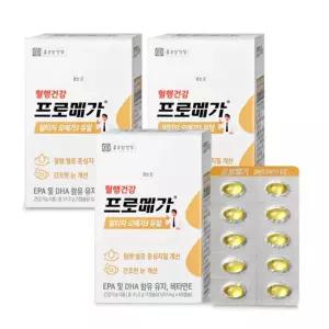 종근당건강 프로메가 알티지 오메가3 듀얼 520mg x 60캡슐 3박스