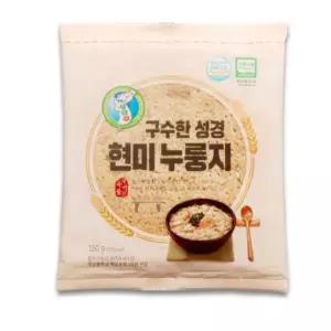 [하프클럽/베스트쇼핑]지도표 성경김 현미누룽지 150g 20개, 한박스