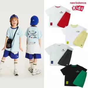 [롯데백화점]뉴발란스 Run Festival_쿨터치 반팔티 + 우븐 스트레치 팬츠 셋업 (NK9YG2504U)