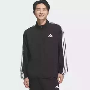 아디다스 3-스트라이프 레귤러 핏 라이트 우븐 트랙 탑 KR8907 KR8907IC