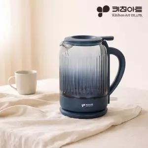 [eTVws]키친아트 1.5L 상부급수 유리오브제 원터치 전기포트 간편포트 KK-NV15