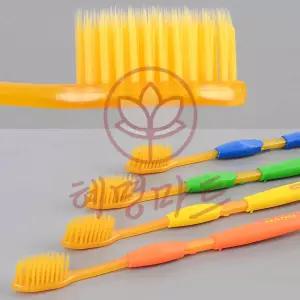 혜명마트 금칫솔 덴탈케어 4P 저자극칫솔 부드러운모칫솔 제작 큰칫솔 부드러운미세모칫솔