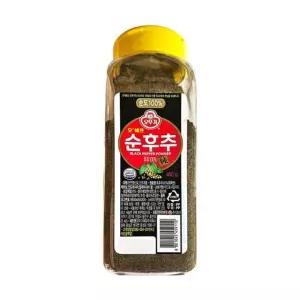 오쉐프 순후추PET 450g 오뚜기 오쉐프 순후추 오뚜기후추 후추