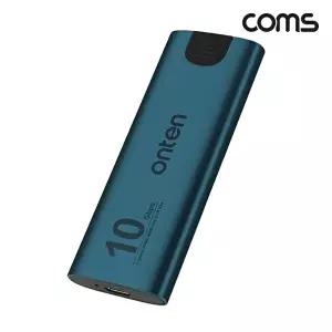 [COMS]고품질 NVMe M.2 SSD 외장케이스 10Gbps C타입 A타입 겸용 SSD외장케이스 방열케이스 c타입 WFLU8JQ
