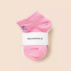 베이직 메쉬 여름 발목 양말 5족 SET  라이트 핑크 (BI63KTU01Y)
