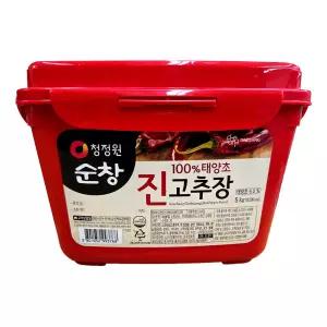 청정원 순창 태양초 진고추장 5kg 대용량
