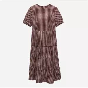 갤러리아 [써스데이아일랜드] 2026 S/S 핀코드디테일 체크원피스 (T264MOP285W)